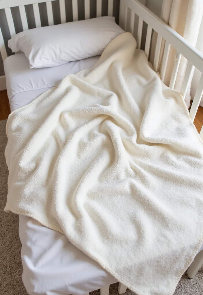 28 Adorable Crochet Baby Blanket Free Pattern Ideas for New Moms - 27. Quick and Easy Baby Blanket