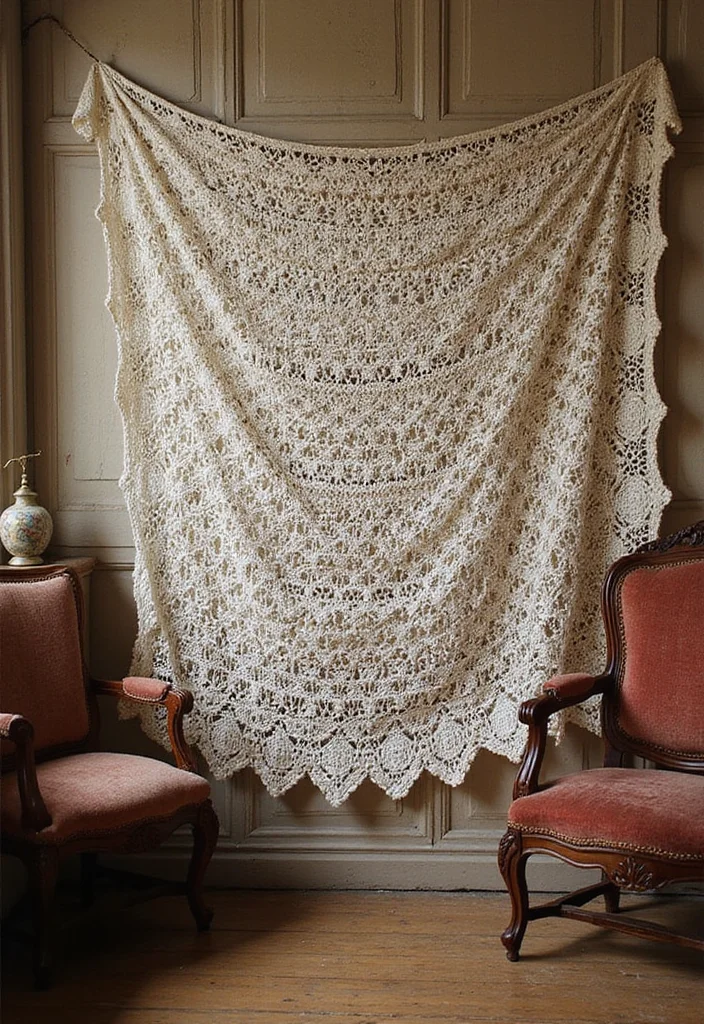 28 Detailed Crochet Tapestry Pattern Free Charts for Inspiring Projects - 17. Classic Elegance: Vintage Tapestry