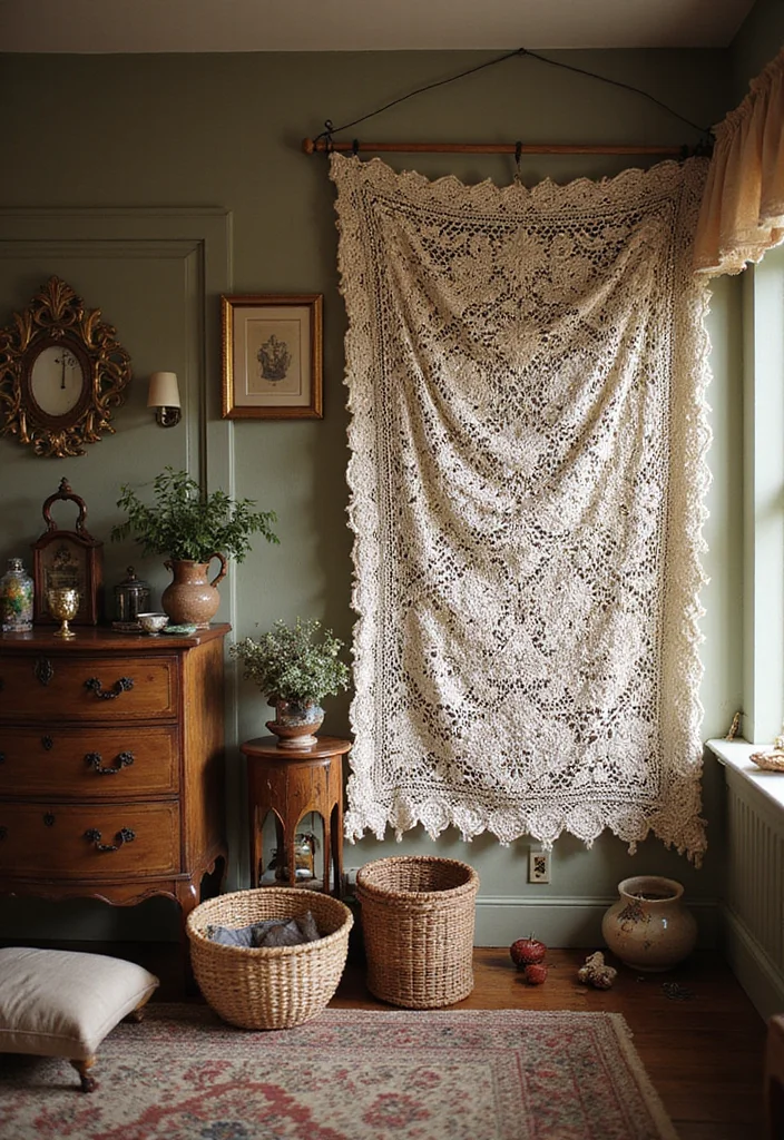 28 Detailed Crochet Tapestry Pattern Free Charts for Inspiring Projects - 27. Timeless Tradition: Heirloom Tapestries