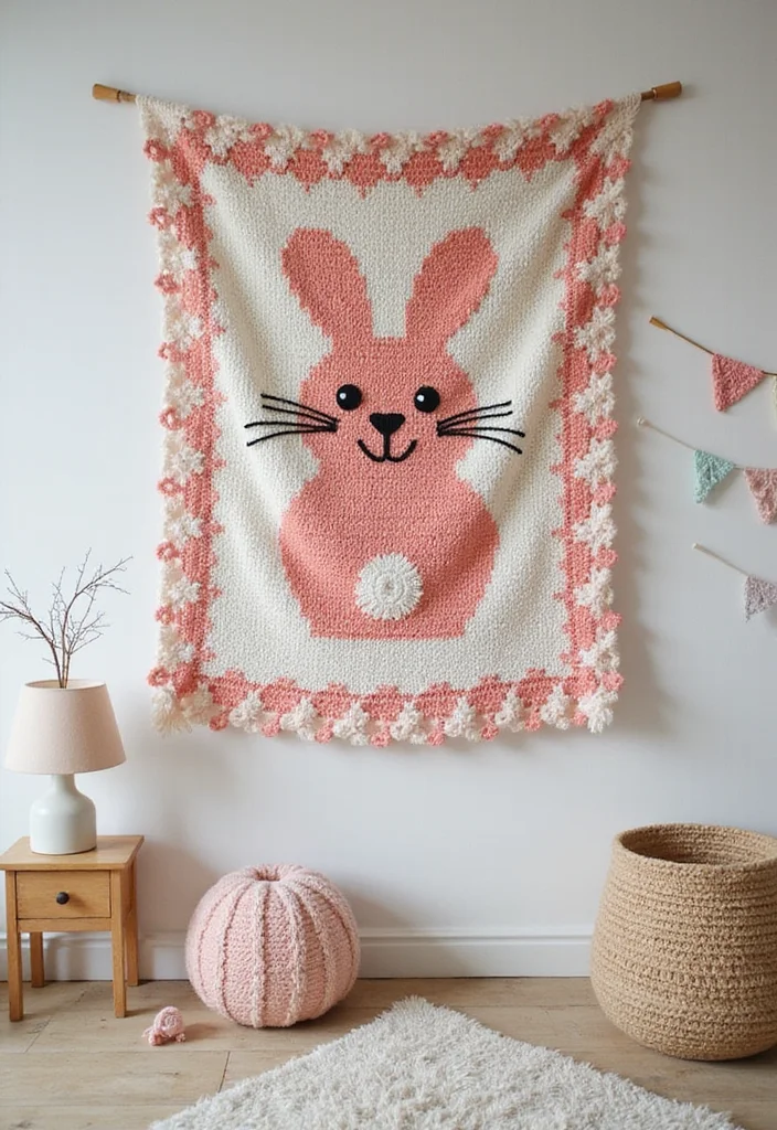 28 Detailed Crochet Tapestry Pattern Free Charts for Inspiring Projects - 4. Whimsical Creatures: Animal Tapestry