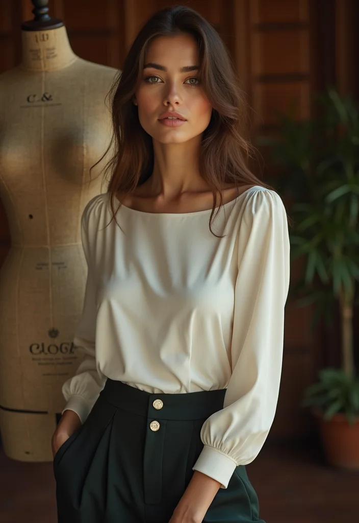 28 Trendy Crochet Tops Free Patterns for Everyday Wear - 16. Classic Boat Neck Top