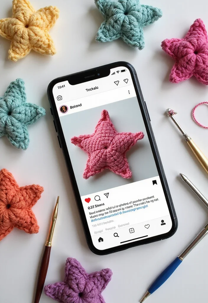 29 Sparkling Tips on How to Crochet a Star for Festive Crafts - 15. Share Your Creations Online