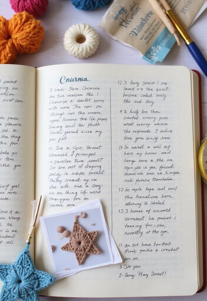 29 Sparkling Tips on How to Crochet a Star for Festive Crafts - 19. Document Your Crochet Journey