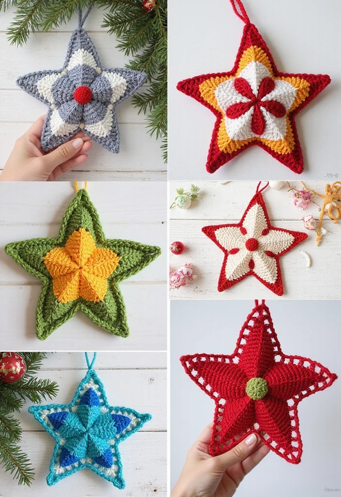 29 Sparkling Tips on How to Crochet a Star for Festive Crafts - 20. Adjust Patterns for Different Holidays