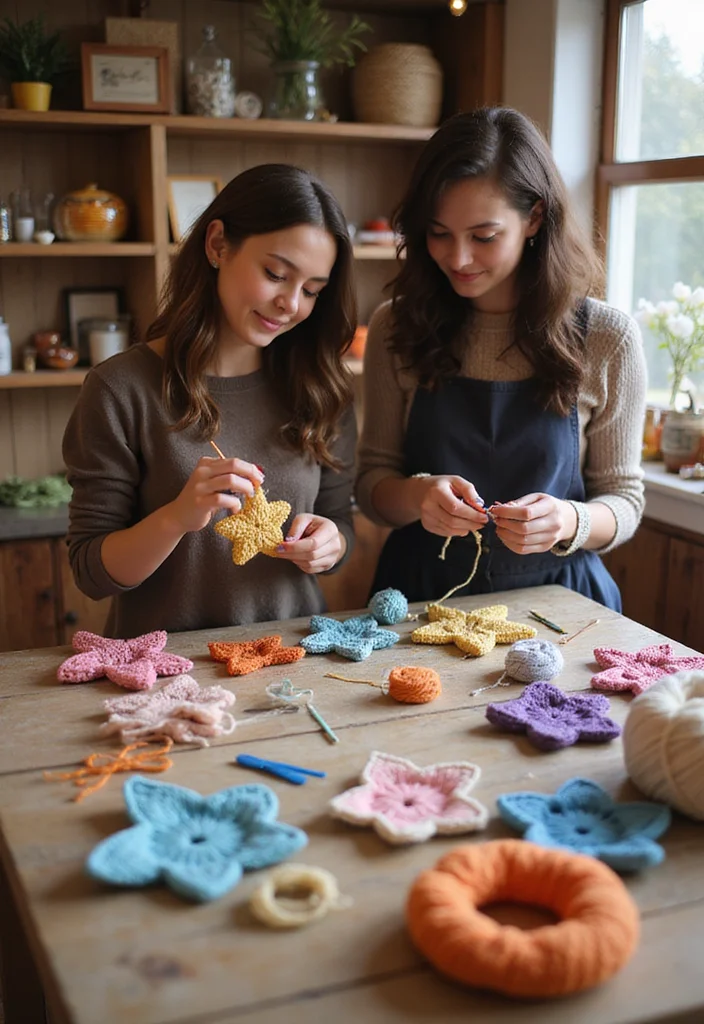 29 Sparkling Tips on How to Crochet a Star for Festive Crafts - 21. Collaborate with Local Craft Stores
