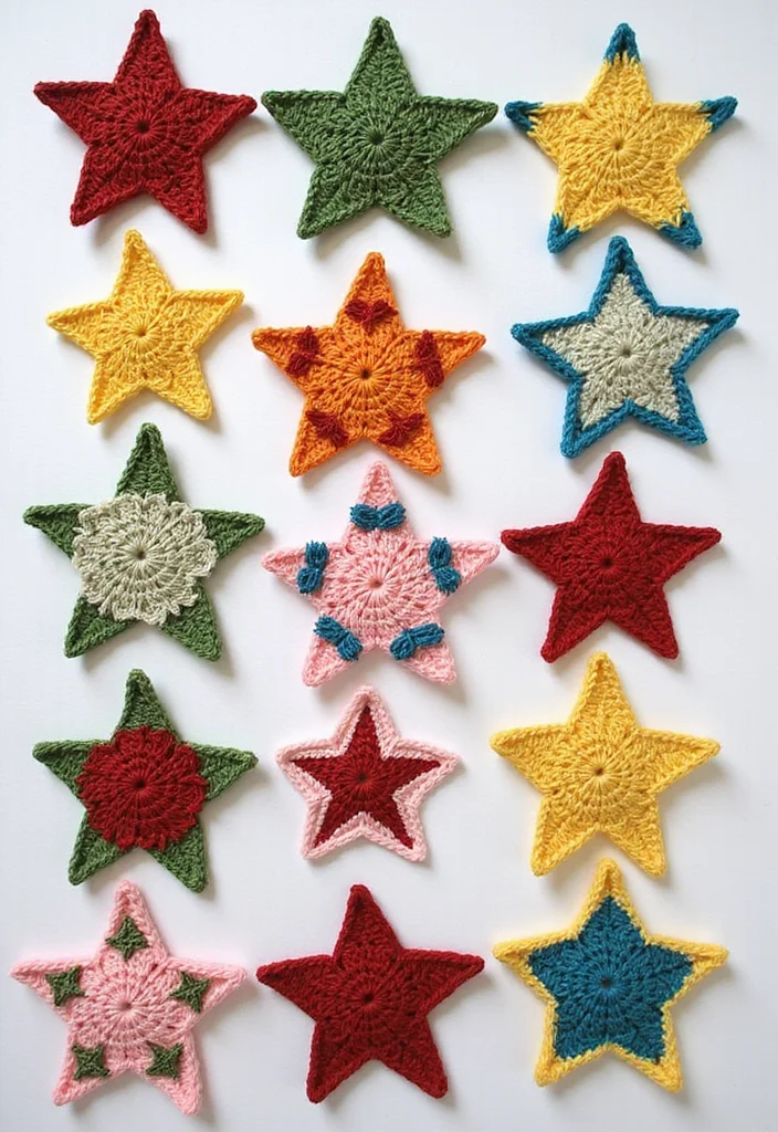 29 Sparkling Tips on How to Crochet a Star for Festive Crafts - 26. Use Stars as Seasonal Decor