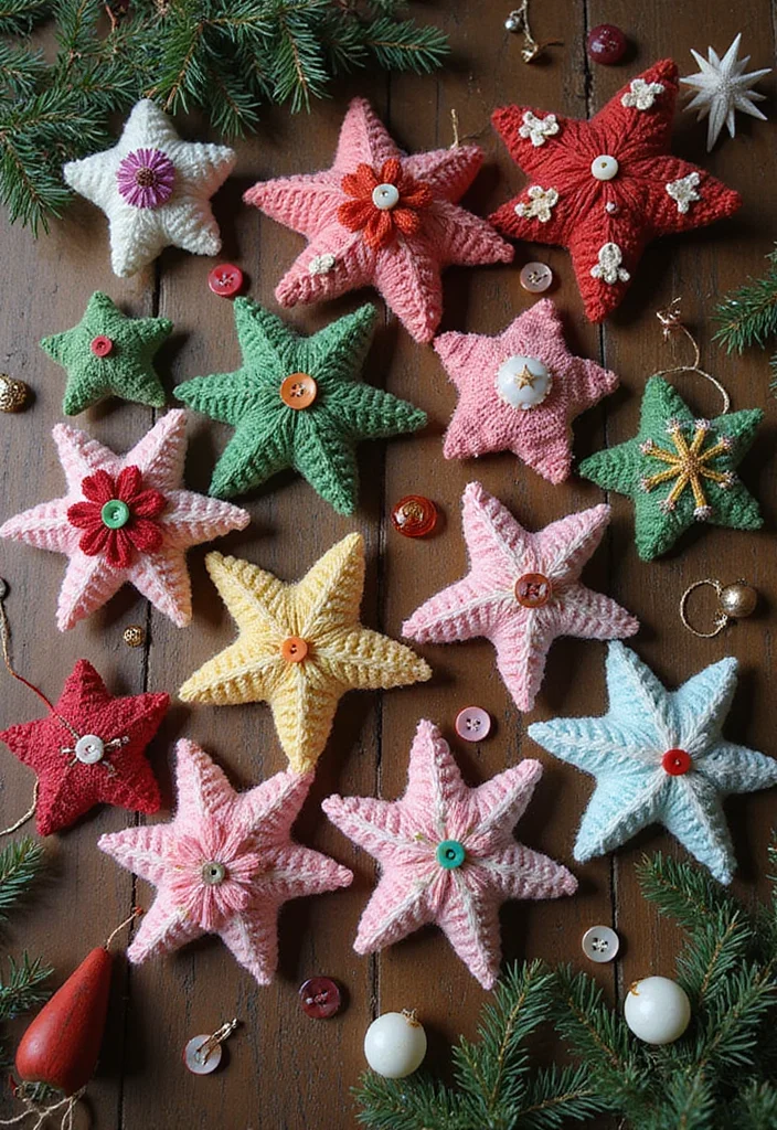 29 Sparkling Tips on How to Crochet a Star for Festive Crafts - 7. Use Embellishments to Personalize