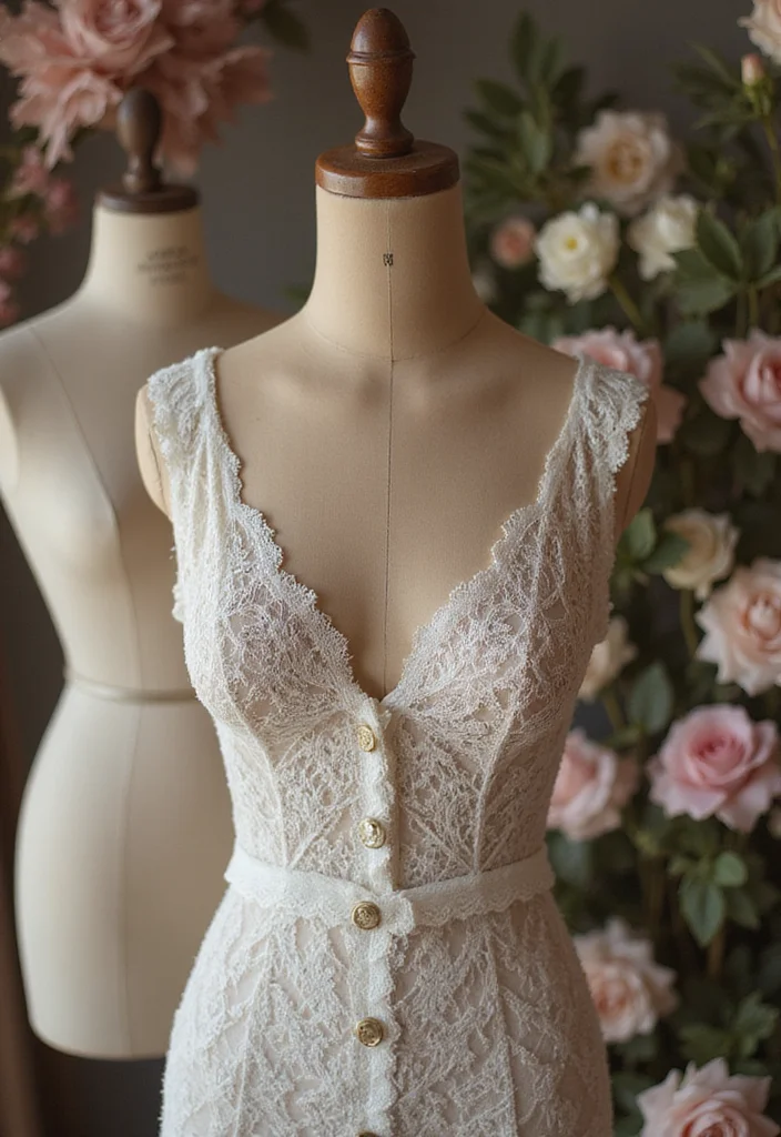 30 Breezy Crochet Summer Tops Free Patterns for Hot Days - 15. Vintage Lace Overlay Top