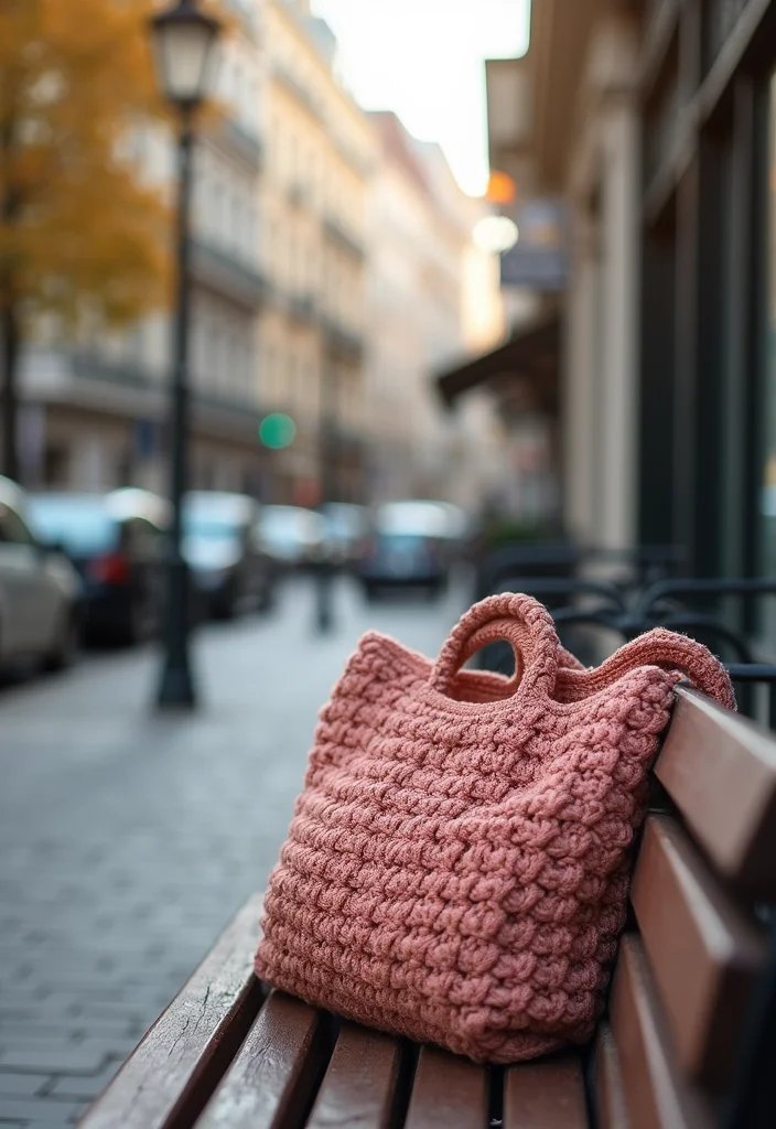 30 Chic Crochet Tote Bags Free Patterns You Can Make Fast - 29. City Chic Tote