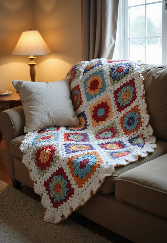 30 Classic Granny Square Crochet Pattern Ideas for Every Crocheter - 1. Classic Granny Square Blanket