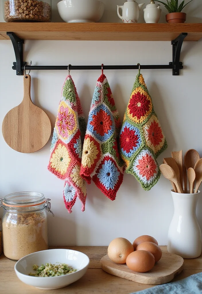 30 Classic Granny Square Crochet Pattern Ideas for Every Crocheter - 14. Granny Square Dishcloths