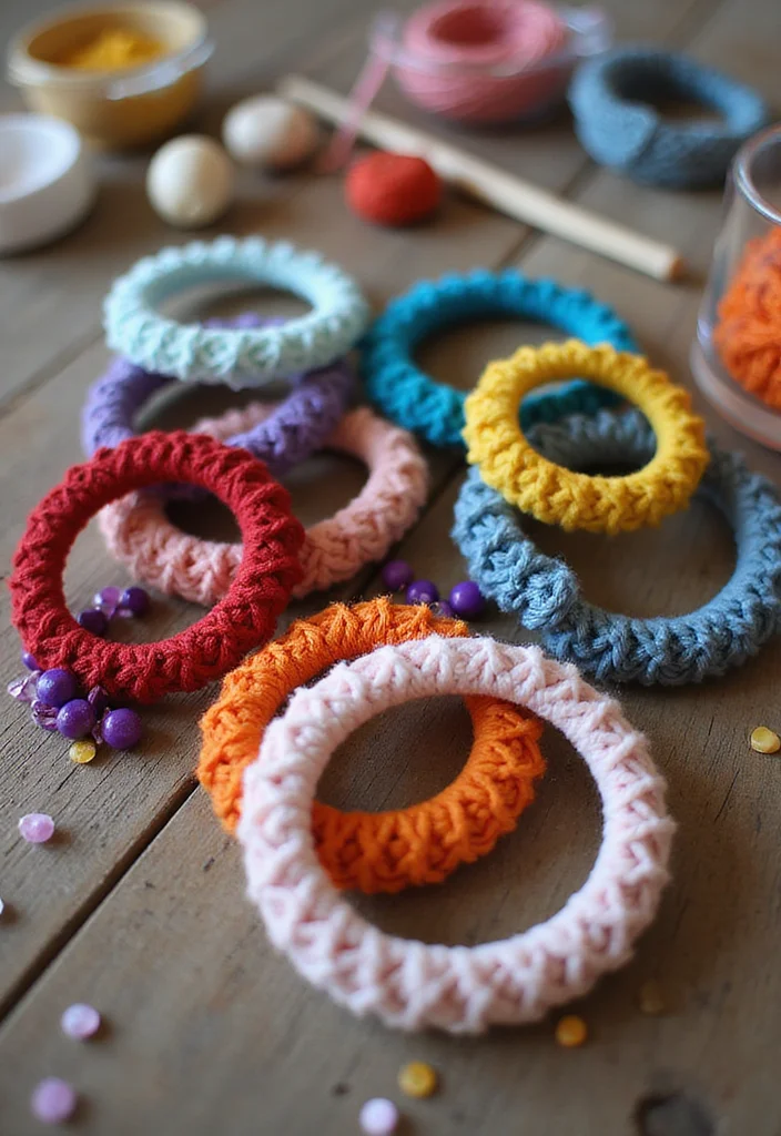 30 Classic Granny Square Crochet Pattern Ideas for Every Crocheter - 27. Granny Square Bracelets