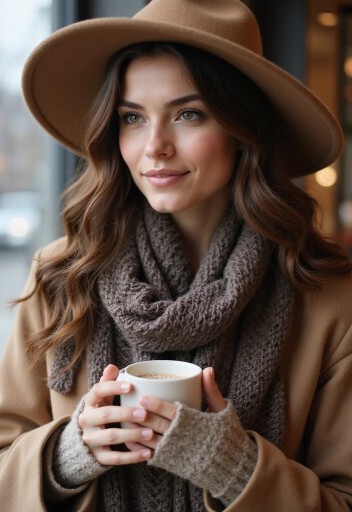 30 Cozy Crochet Hats Free Pattern Designs for All Ages - 16. Oversized Brim Hat