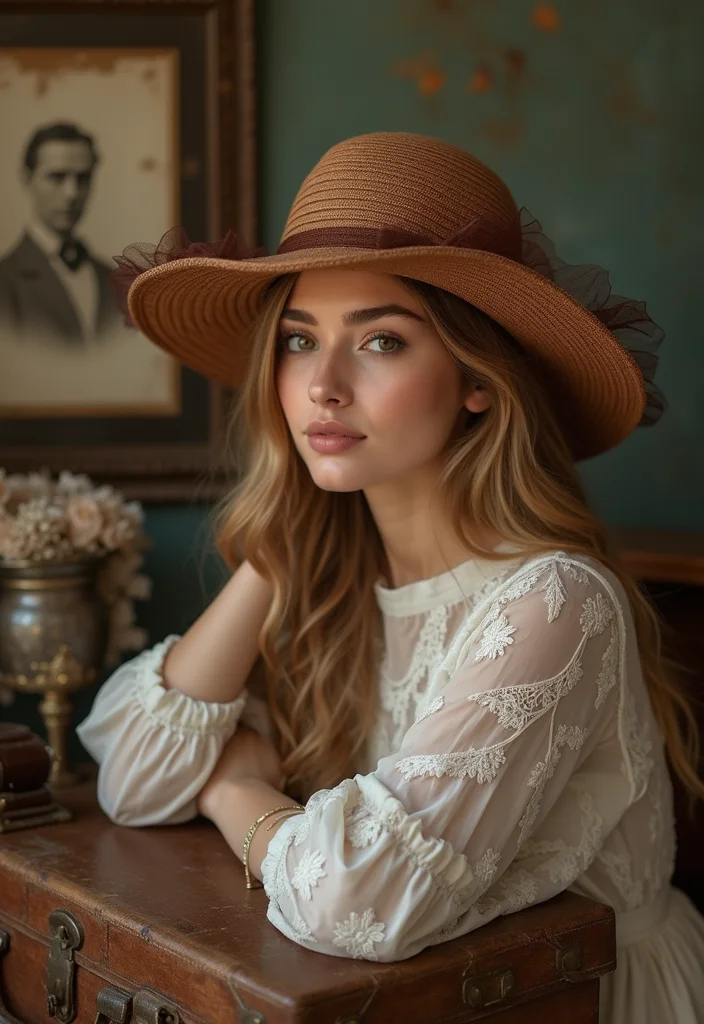 30 Cozy Crochet Hats Free Pattern Designs for All Ages - 22. Vintage-inspired Hat