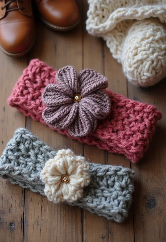 30 Easy Crochet Ideas for Beginners to Practice Your Skills - 13. Crochet Headband