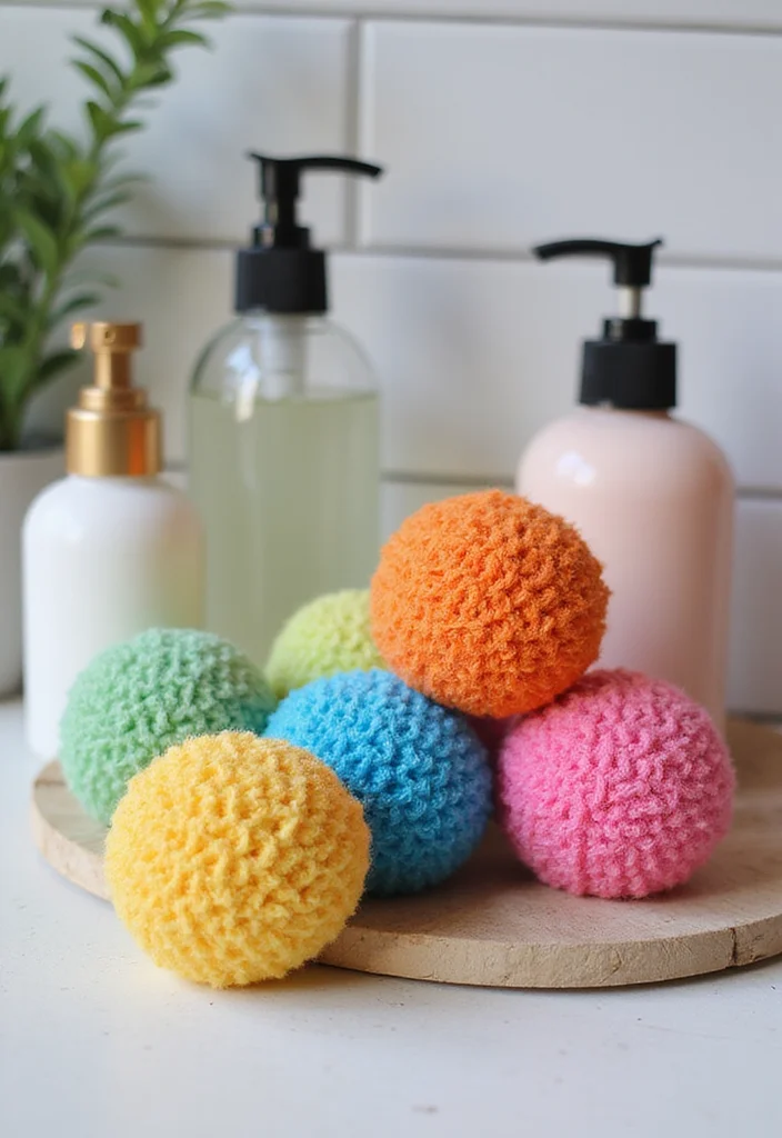 30 Easy Crochet Ideas for Beginners to Practice Your Skills - 25. Crochet Face Scrubbies
