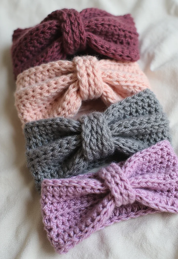 30 Easy Crochet Ideas for Beginners to Practice Your Skills - 28. Crochet Headbands