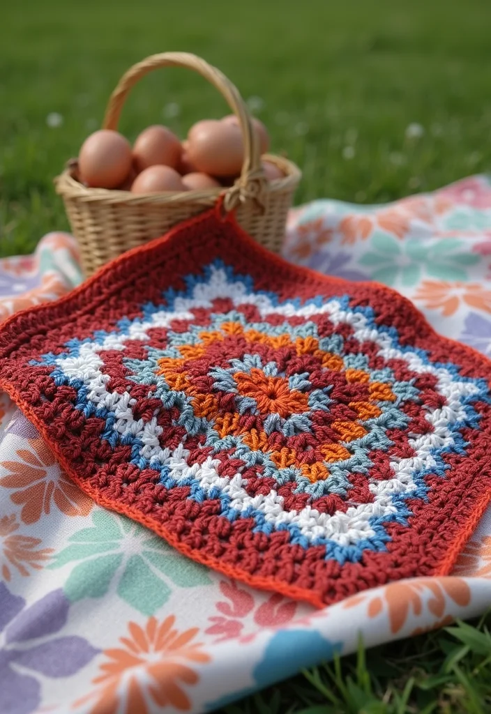 30 Elegant Crochet Scarf Pattern Free Designs Perfect for Gifts - 17. Granny Square Scarf