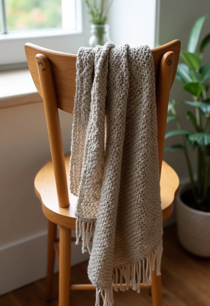 30 Elegant Crochet Scarf Pattern Free Designs Perfect for Gifts - 18. Textured Basketweave Scarf