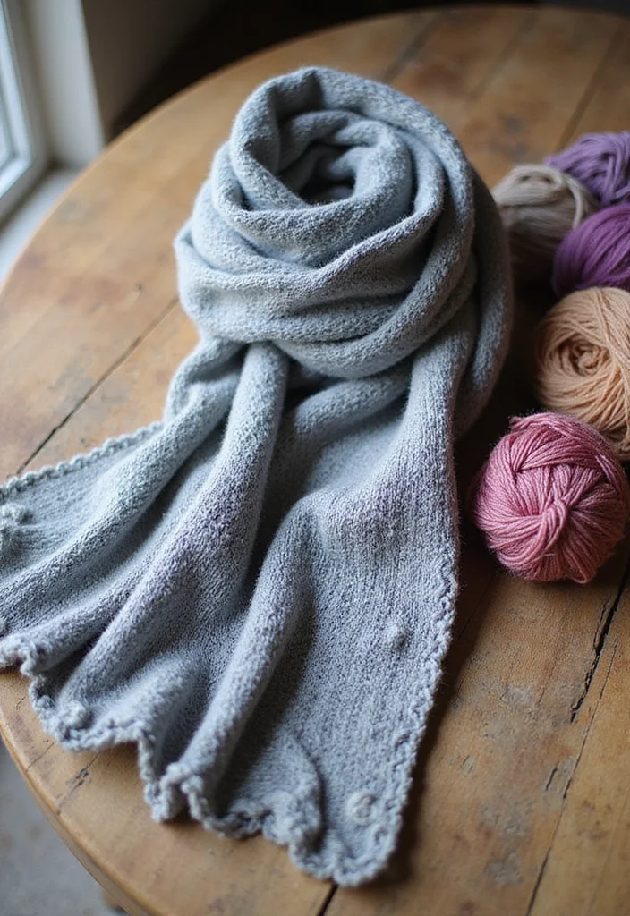 30 Elegant Crochet Scarf Pattern Free Designs Perfect for Gifts - 28. Simple Scarf with Edging