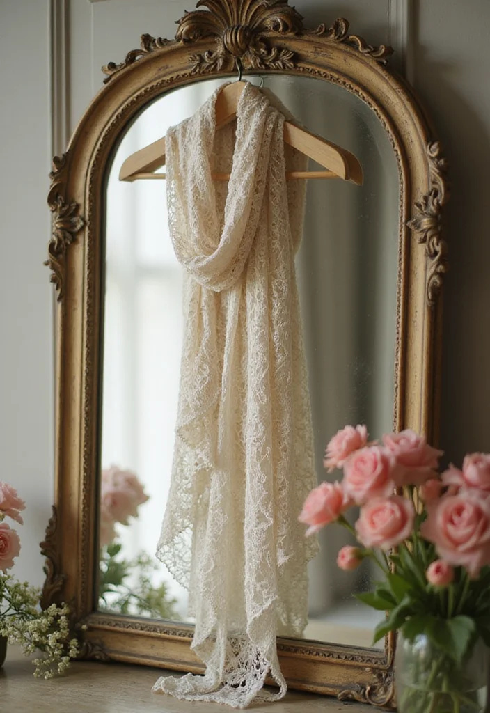 30 Elegant Crochet Scarf Pattern Free Designs Perfect for Gifts - 7. Vintage Lace Scarf