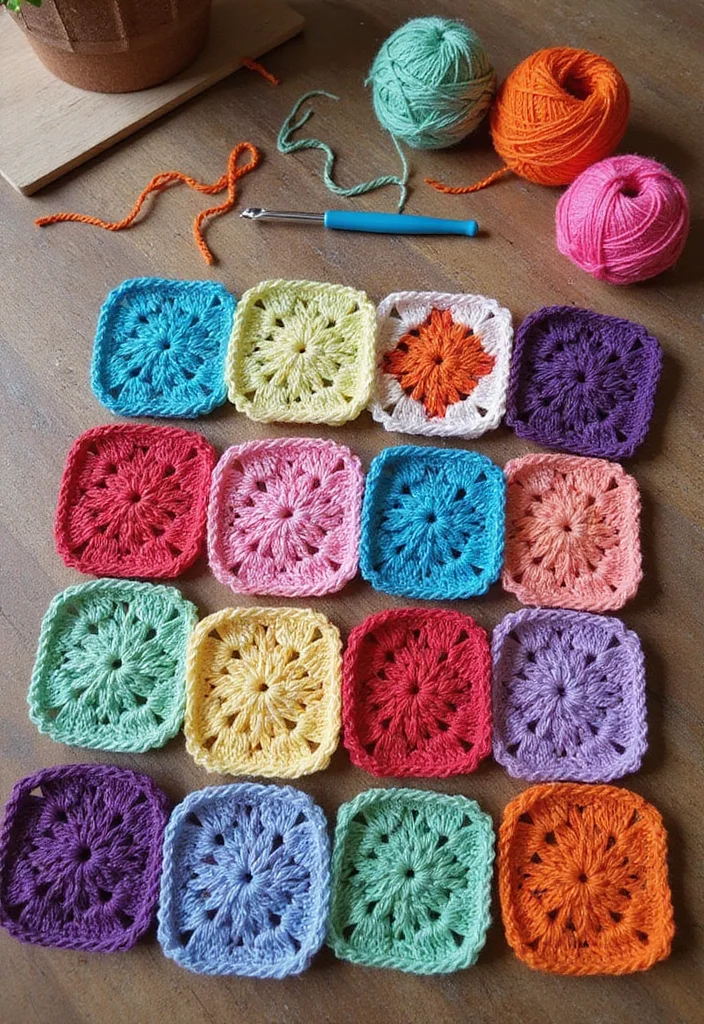 30 Free Crochet Patterns for Afghans You’ll Want to Start Now - 1. The Classic Granny Square