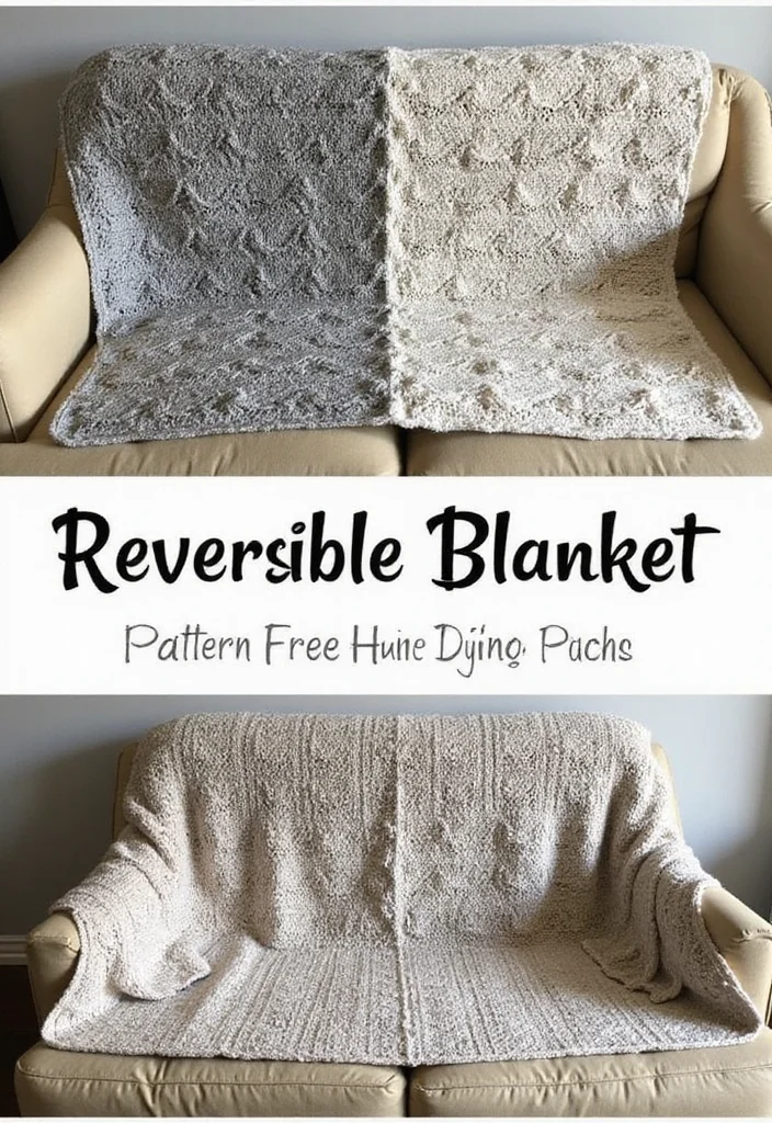 30 Free Crochet Patterns for Afghans You’ll Want to Start Now - 28. The Reversible Afghan