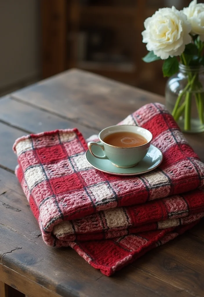 30 Free Crochet Patterns for Afghans You’ll Want to Start Now - 3. The Plaid Crochet Blanket