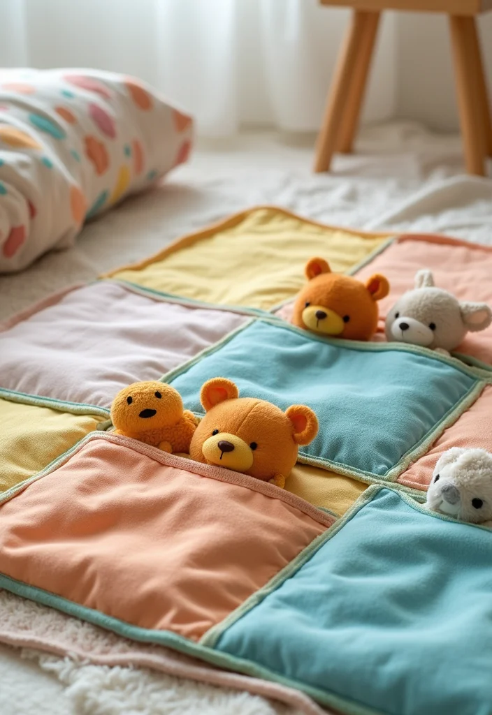 30 Lovely Baby Blanket Crochet Pattern Ideas for All Levels - 19. Baby Blanket with Pockets