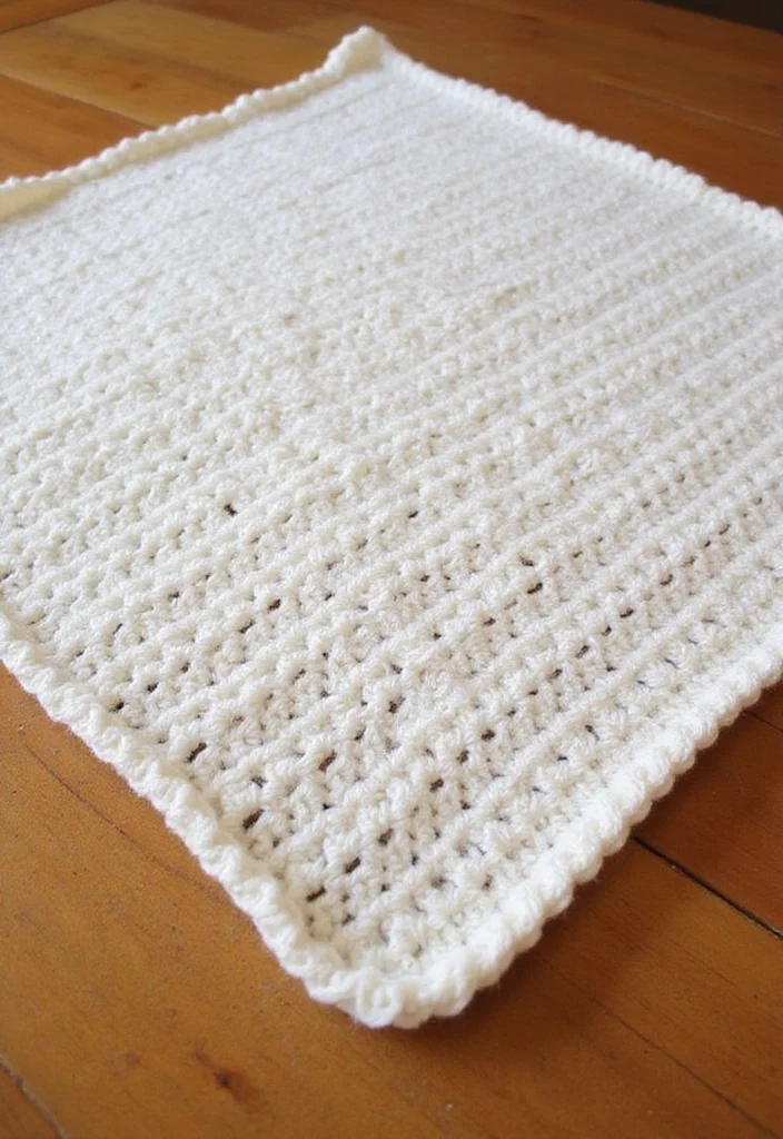 30 Lovely Baby Blanket Crochet Pattern Ideas for All Levels - 27. Simple Shell Blanket