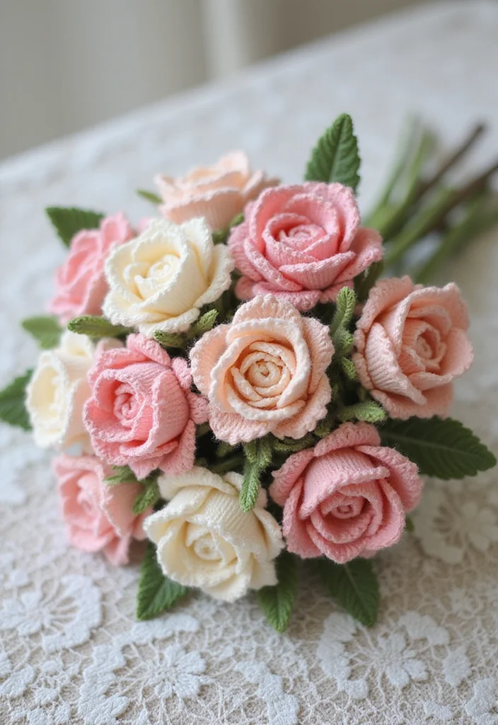 30 Pretty Crochet Flowers Free Pattern Collections for Any Project - 2. Elegant Rose Flower