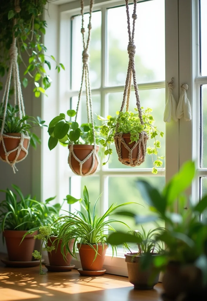 30 Stunning Crochet Hairstyles for Black Women to Inspire Your Next Look - 13. Crochet Plant Hangers