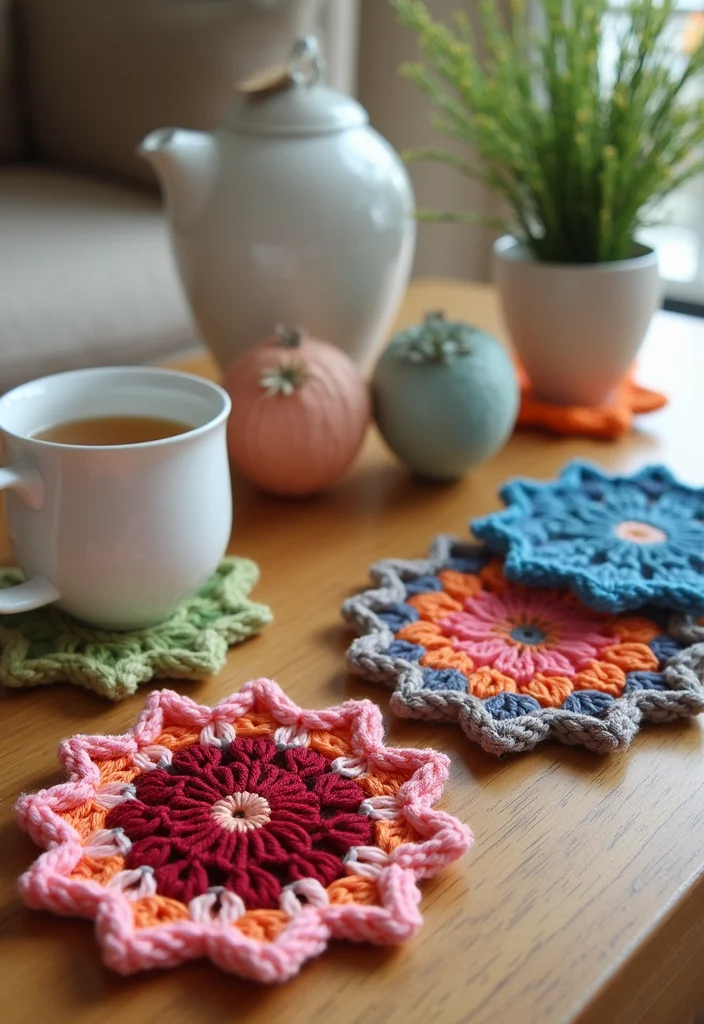 30 Stunning Crochet Hairstyles for Black Women to Inspire Your Next Look - 16. Crochet Coasters