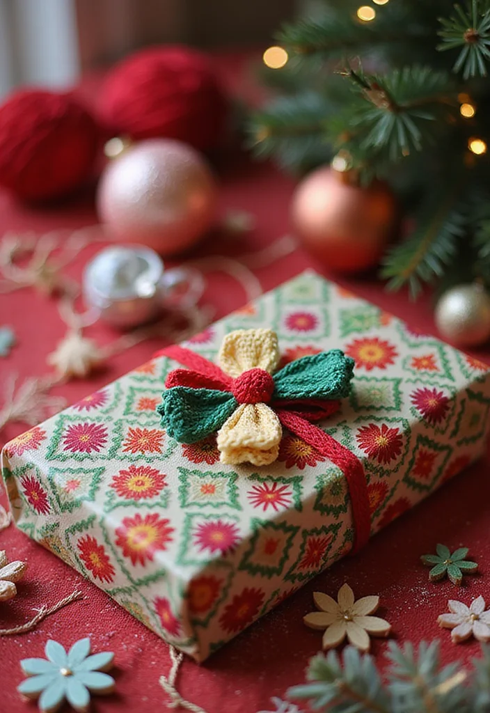 30 Stunning Crochet Hairstyles for Black Women to Inspire Your Next Look - 18. Crochet Gift Wrap