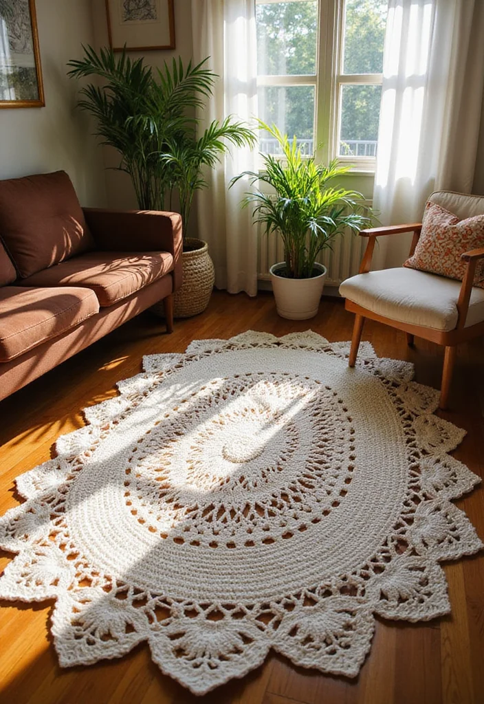 30 Stunning Crochet Hairstyles for Black Women to Inspire Your Next Look - 19. Crochet Rugs