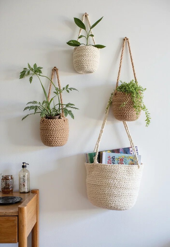 30 Stunning Crochet Hairstyles for Black Women to Inspire Your Next Look - 20. Crochet Wall Baskets