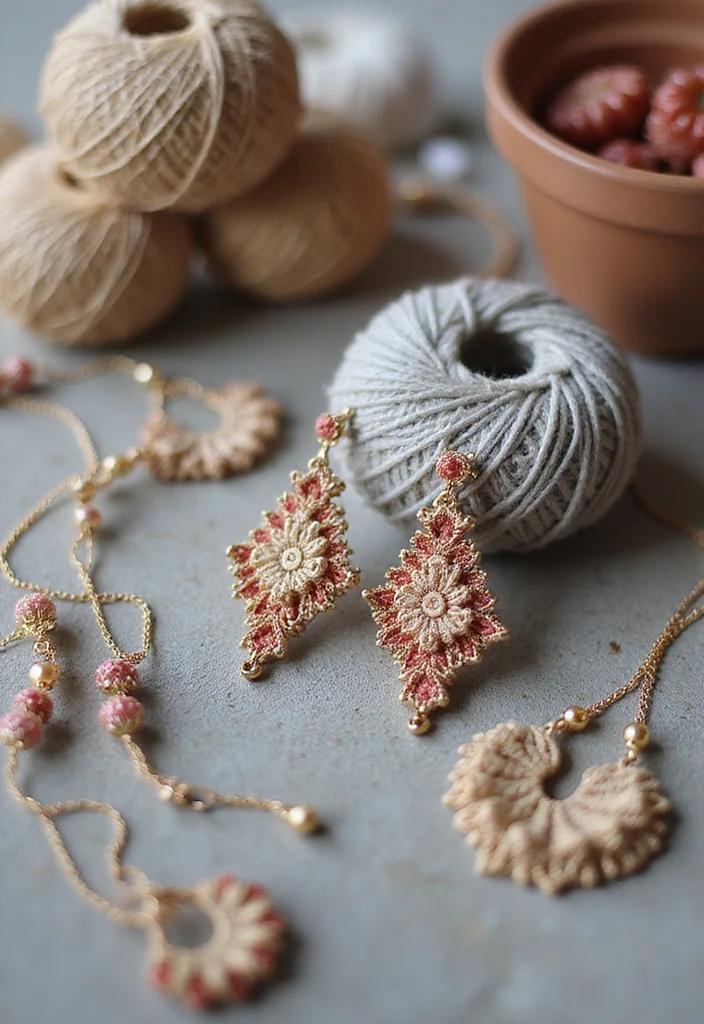 30 Stunning Crochet Hairstyles for Black Women to Inspire Your Next Look - 22. Crochet Jewelry