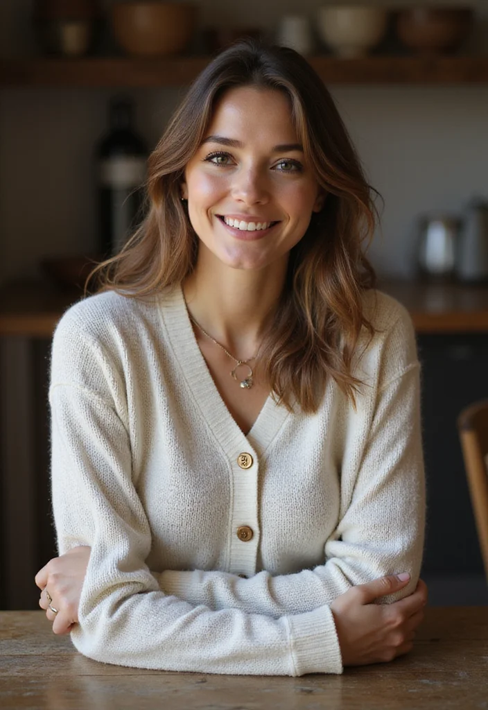 30 Stylish Crochet Cardigan Pattern Free Women Designs - 14. Classic Button-Up Cardigan