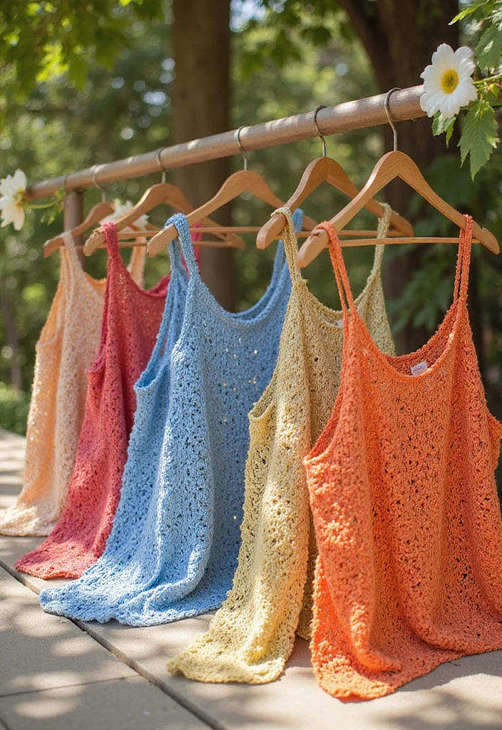 30 Trendy Crochet Tank Top Free Pattern Designs for Summer - Conclusion