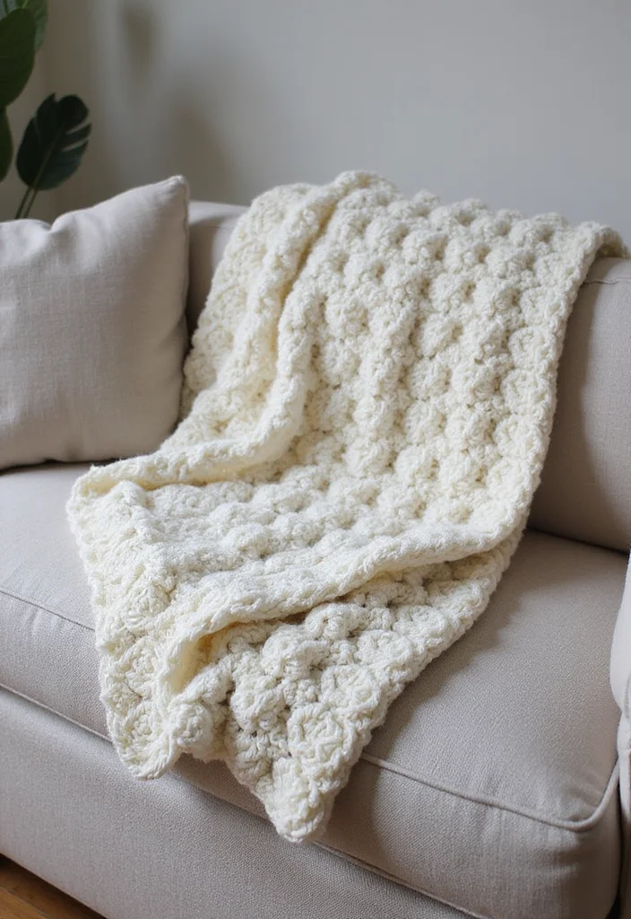 Baby Crochet Patterns Free: Sweet Infant Project Guide with 20 Tender Visual Inspirations - 2. Snuggle-Worthy Baby Blanket