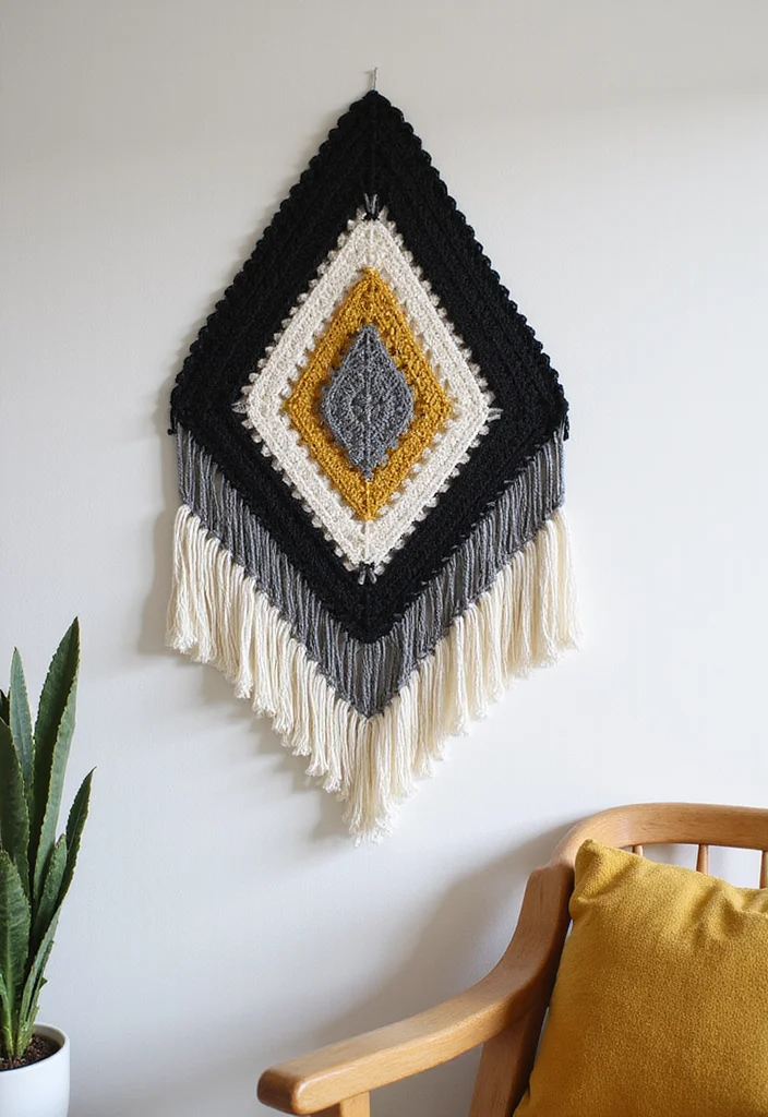 C2C Crochet Pattern Free: Corner-to-Corner Guide with 18 Colorful Visual Inspirations - 2. Geometric Wonders