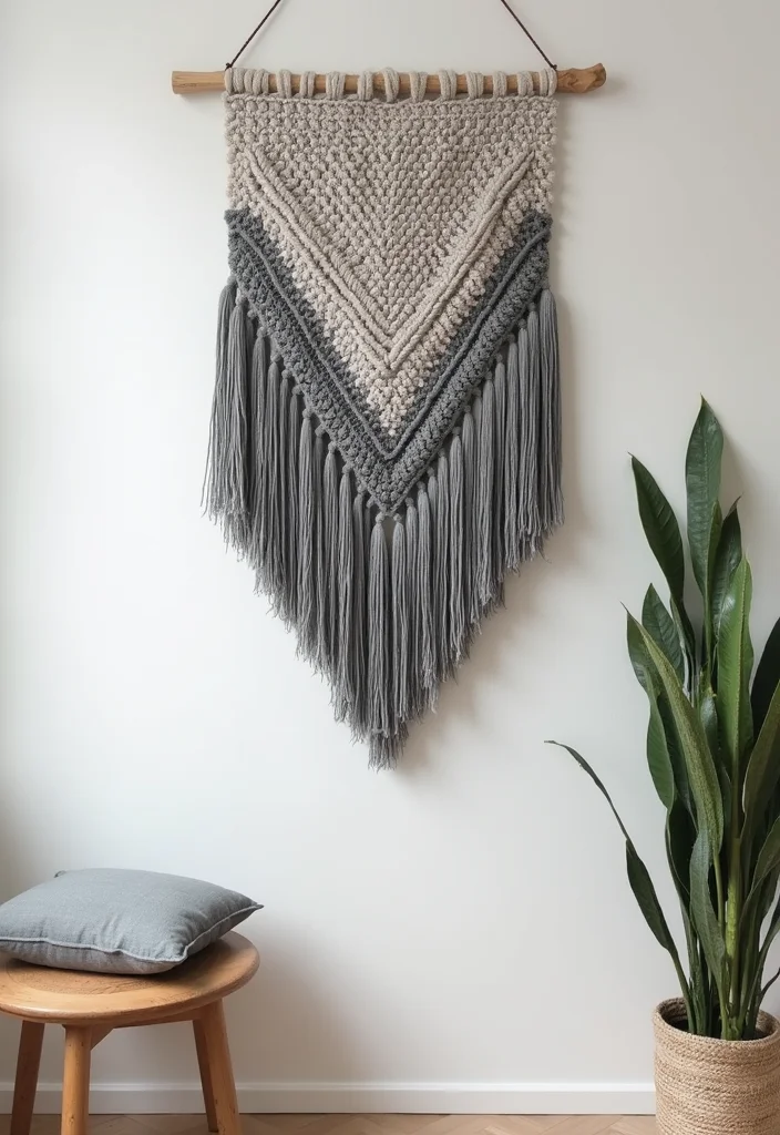 C2C Crochet Pattern Free: Corner-to-Corner Guide with 18 Colorful Visual Inspirations - 9. Minimalist Monochrome