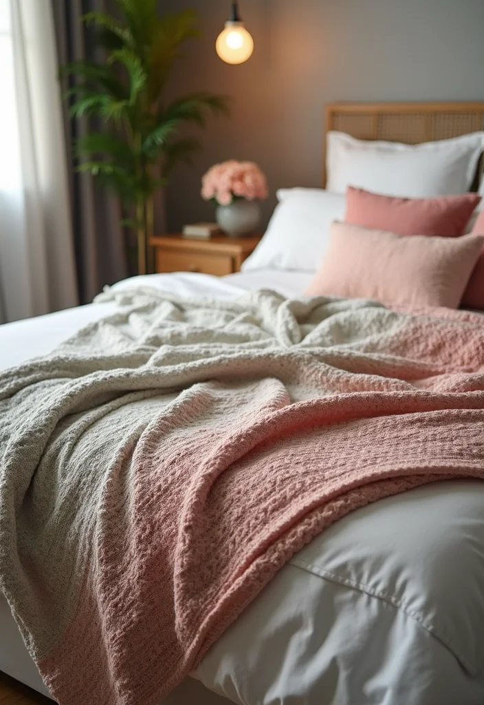 Crochet Afghan Patterns Free: Cozy Designs with 20 Warm Visual Inspirations to Spark Ideas - 12. Ombre Afghan