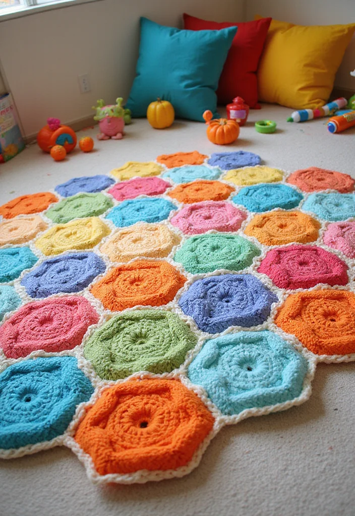 Crochet Afghan Patterns Free: Cozy Designs with 20 Warm Visual Inspirations to Spark Ideas - 17. Bubble Afghan