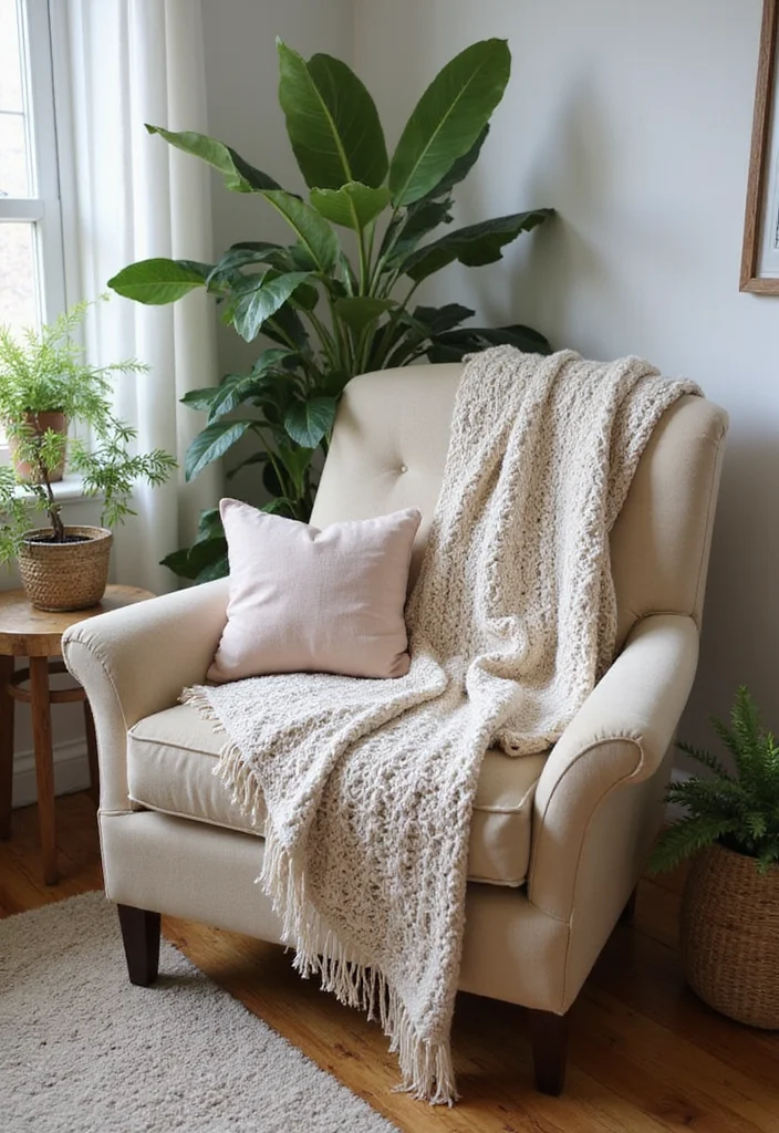 Crochet Afghan Patterns Free: Cozy Designs with 20 Warm Visual Inspirations to Spark Ideas - 4. Chunky Knit Look Afghan