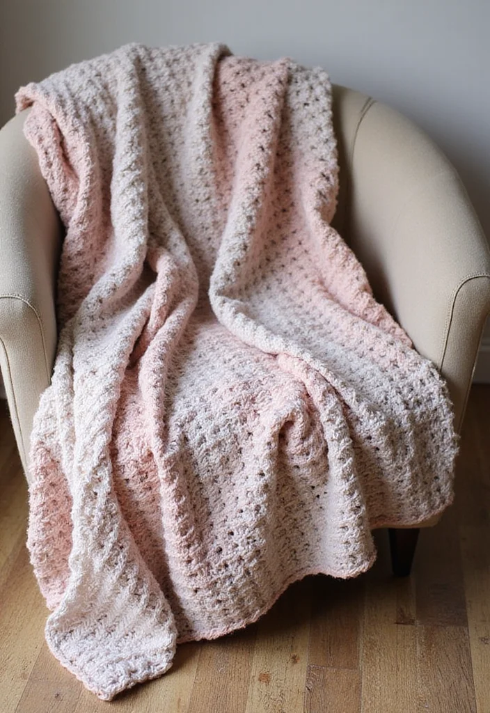 Crochet Blanket Patterns Free: Cozy Home Project Guide with 19 Warm Visual Inspirations - 2. Ripple Effect