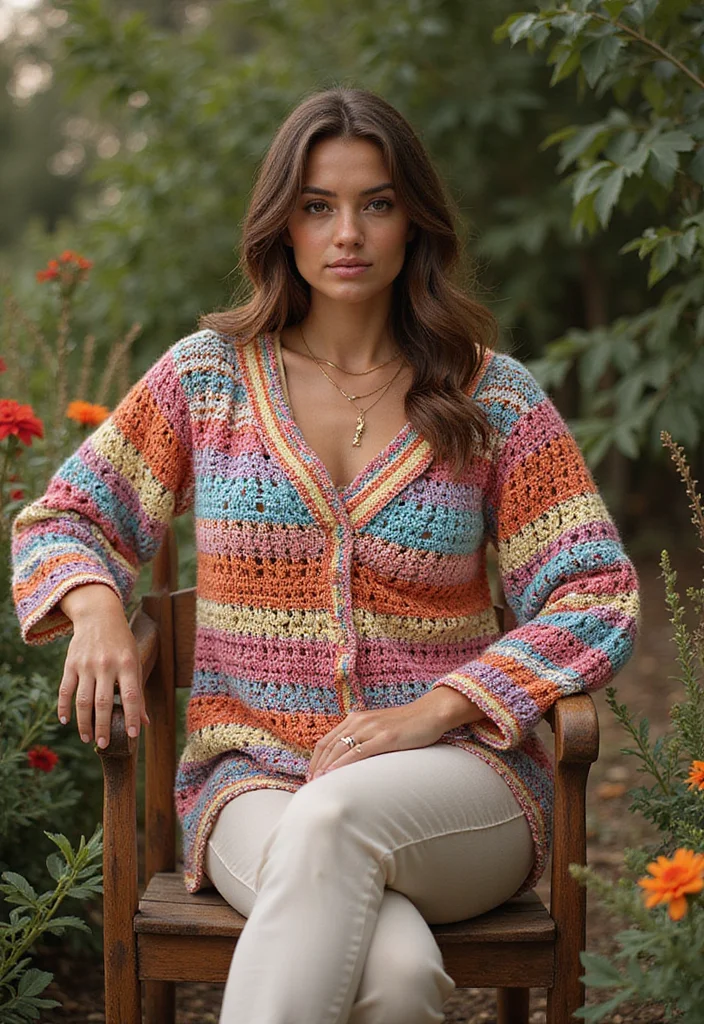 Crochet Blouse Free Pattern: Stylish Top Guide with 19 Modern Visual Inspirations - 2. Boho Chic Vibes