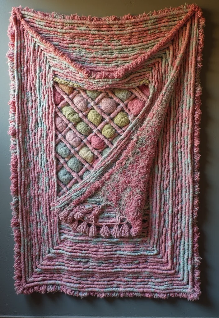 Crochet Borders for Blankets Guide with 18 Elegant Visual Inspirations - 11. Long Stitch Border