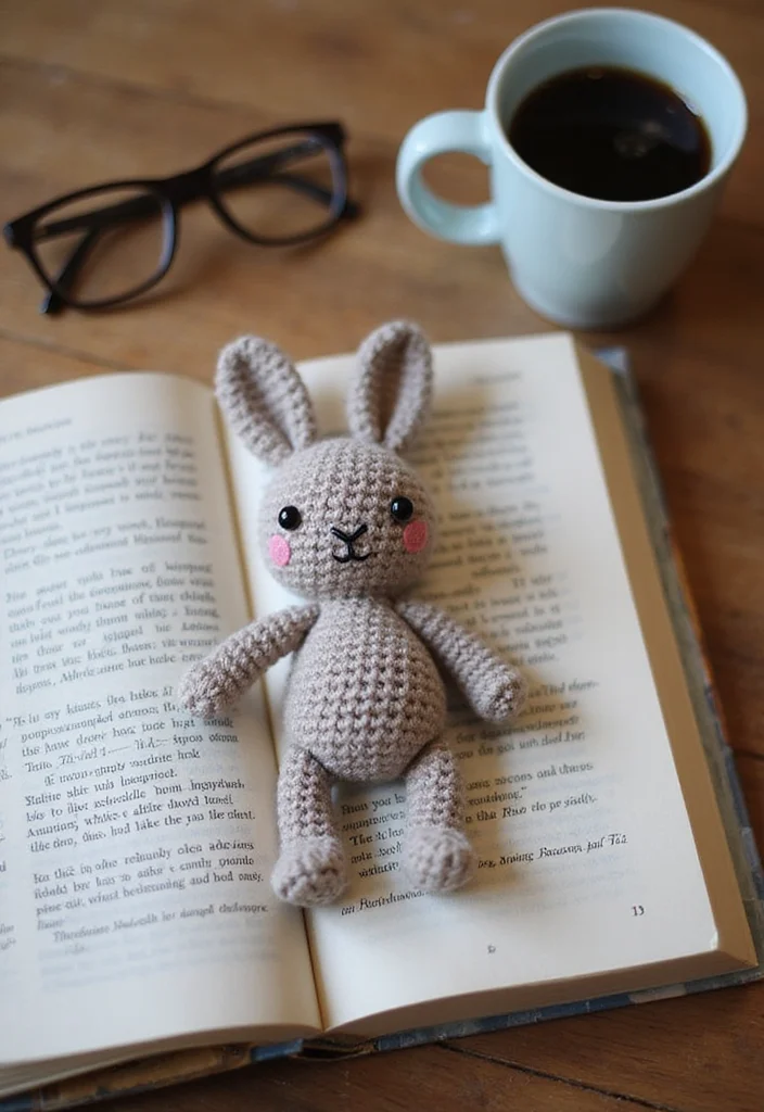 Crochet Bunny Pattern Free: Cute Amigurumi Guide with 18 Soft Visual Inspirations - 13. Bunny Bookmarks
