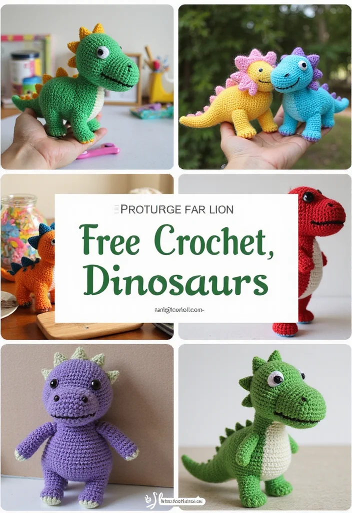 Crochet Dinosaur Pattern Free: Fun Amigurumi Guide with 18 Playful Visual Inspirations - Conclusion